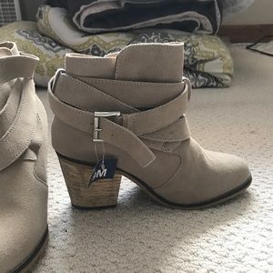 Tan Booties